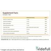 Información nutricional de B Complex 100% Complejo B de Windmill ingredientes