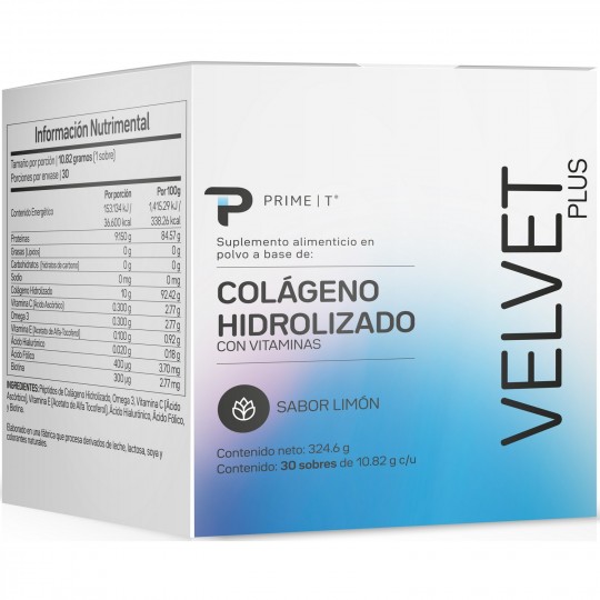 Colágeno VELVET PLUS Primetech