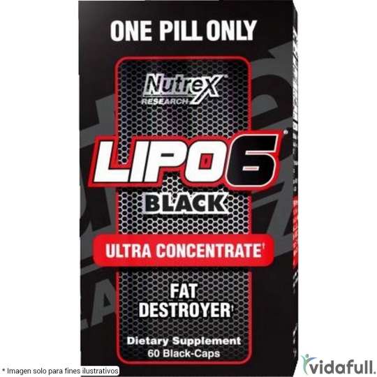 Lipo 6 Black Ultra Concentrate Nutrex