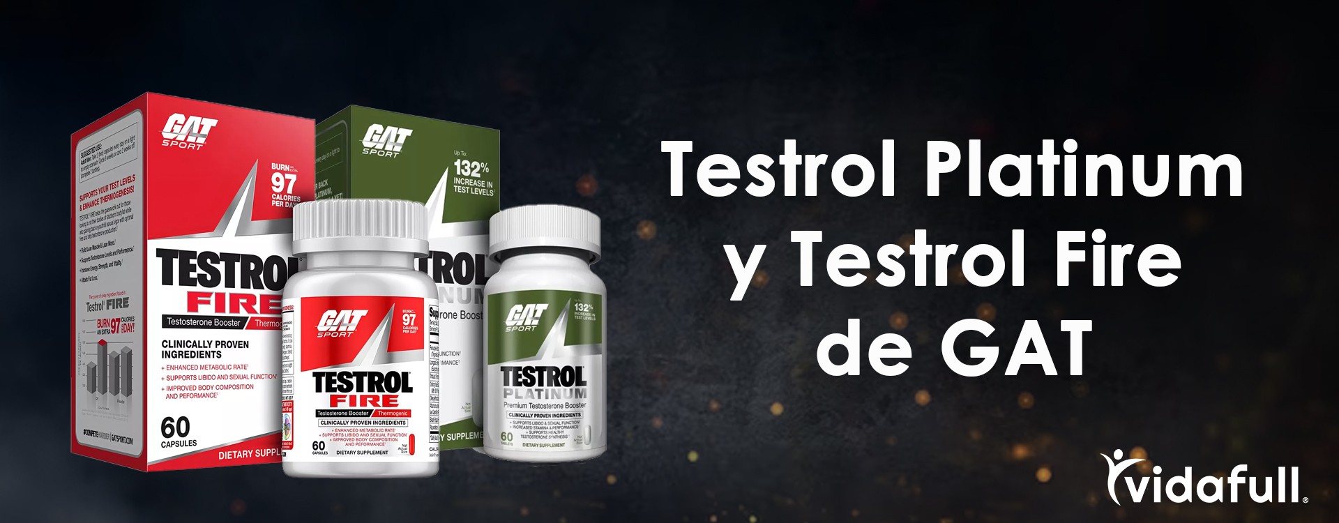 Testrol Platinum y Testrol Fire de GAT: ¿Cuál es el mejor para ti?