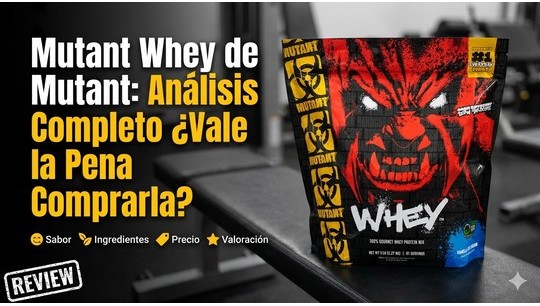 Mutant Whey de Mutant: Análisis Completo ¿Vale la Pena Comprarla? mini2
